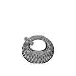 JW PEI Abacus Artificial Crystal Mini Top Handle Bag in Black | Mini Bags | Luxury Shoes JW PEI Abacus Artificial Crystal Mini Top Handle Bag in Black