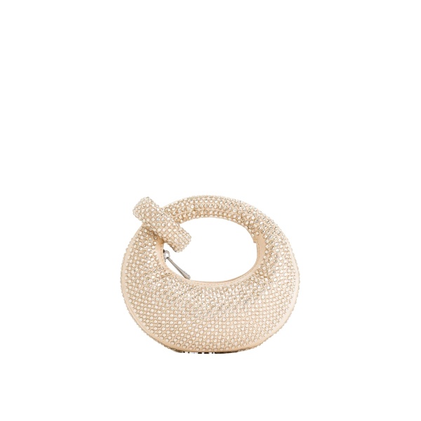 JW PEI Abacus Artificial Crystal Mini Top Handle Bag in Yellow
