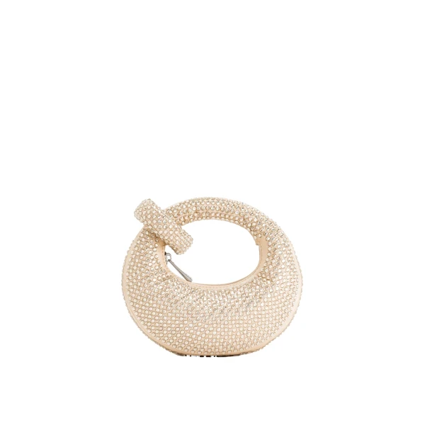 JW PEI Abacus Artificial Crystal Mini Top Handle Bag in Yellow