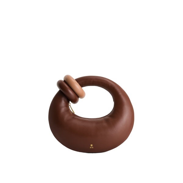 JW PEI Abacus Top Handle Bag in Umber