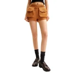 JW PEI Abigail High-Waisted Utility Shorts