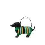 JW PEI Addison Dachshund Handbag in Black