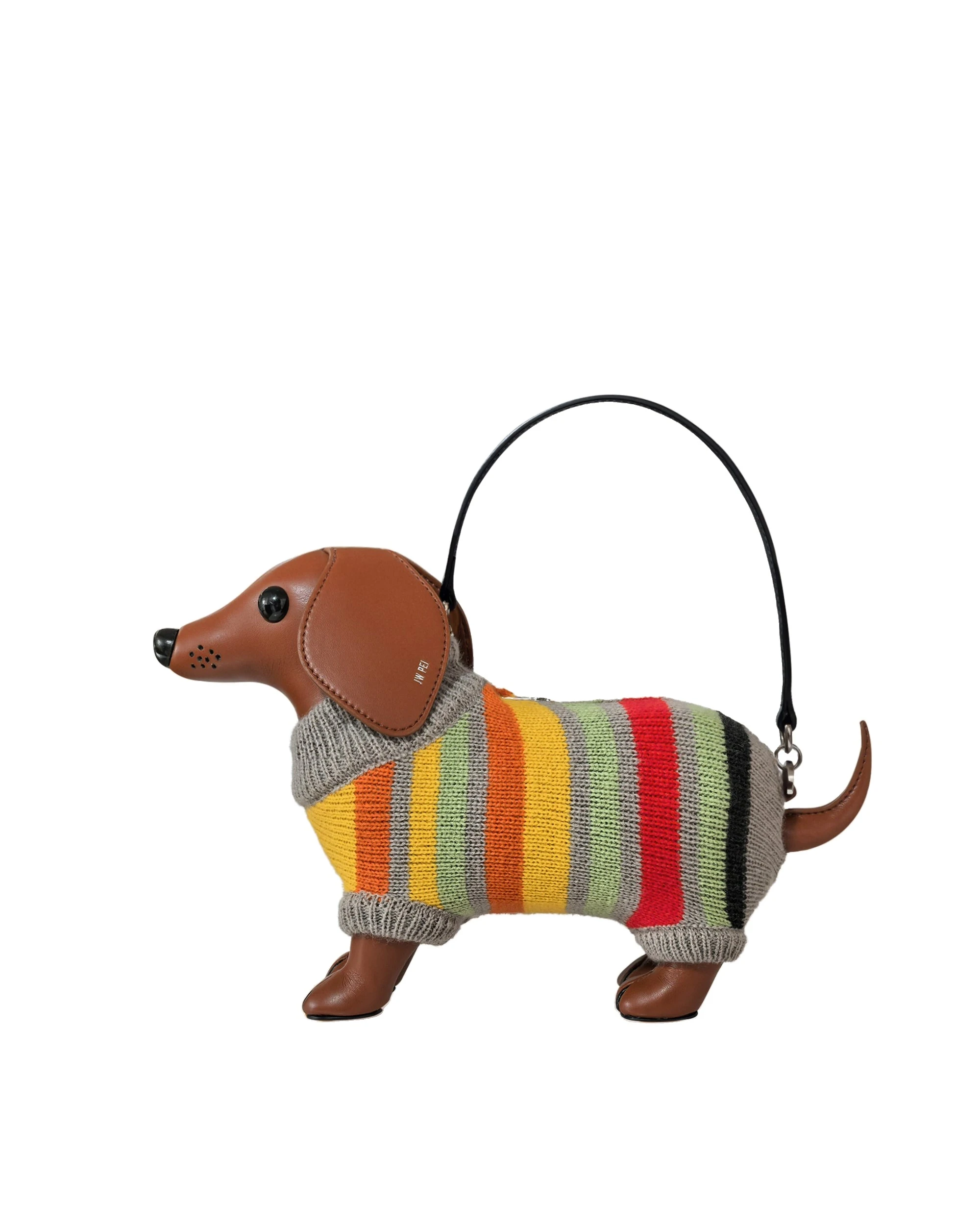 JW PEI Addison Dachshund Handbag in Multicolor | Totes & Top-Handle Bags | Luxury Shoes JW PEI Addison Dachshund Handbag in Multicolor
