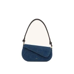 JW PEI Addisyn Shoulder Bag in Blue Denim