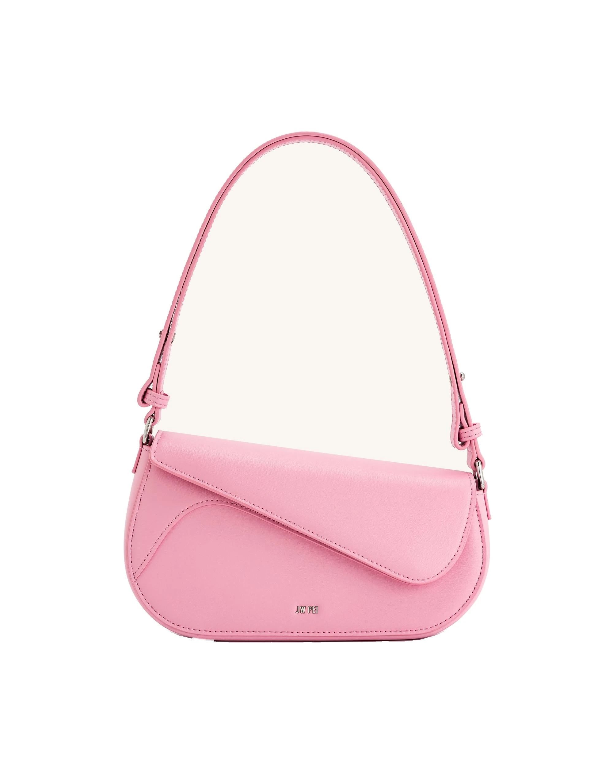 JW PEI Addisyn Shoulder Bag in Pink | Shoulder & Crossbody Bags | Luxury Shoes JW PEI Addisyn Shoulder Bag in Pink