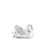 JW PEI Alani Swan Shaped Crossbody Bag in Silver