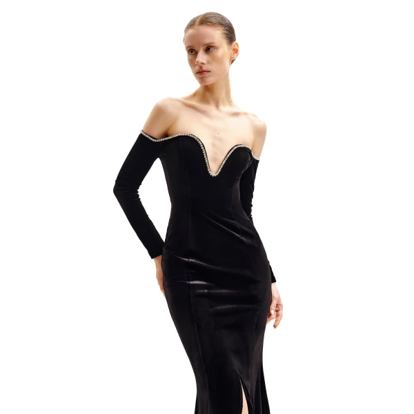 JW PEI Black gown