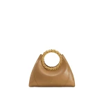 JW PEI Amiya Leaf Handle Sculpture Bag in Brown