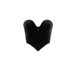 JW PEI Anna Low-cut Velvet Corset Top