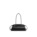 JW PEI Arden Belt Detail East-West Shoulder Bag in Black