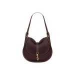 JW PEI Arla Small Faux Suede Hobo Bag in Chocolate