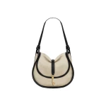 JW PEI Arla Small Hobo Bag in Black Canvas