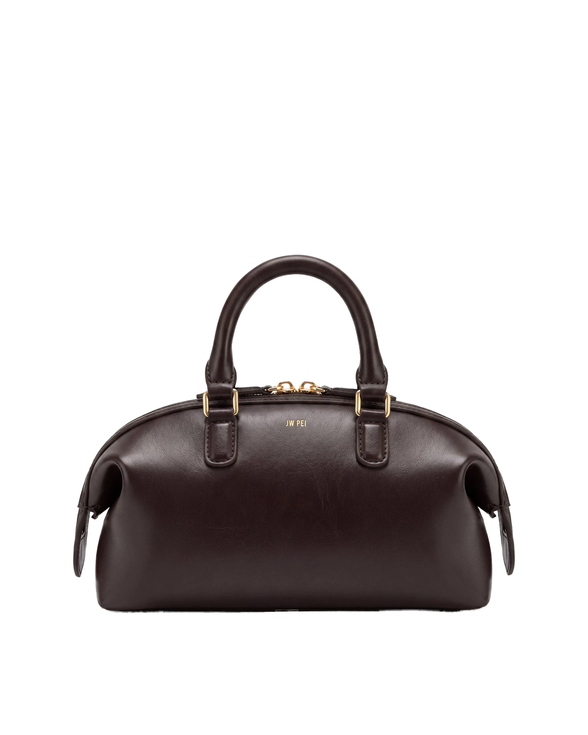 JW PEI Arlo Top Handle Bag in Dark Brown | Totes & Top-Handle Bags | Luxury Shoes JW PEI Arlo Top Handle Bag in Dark Brown