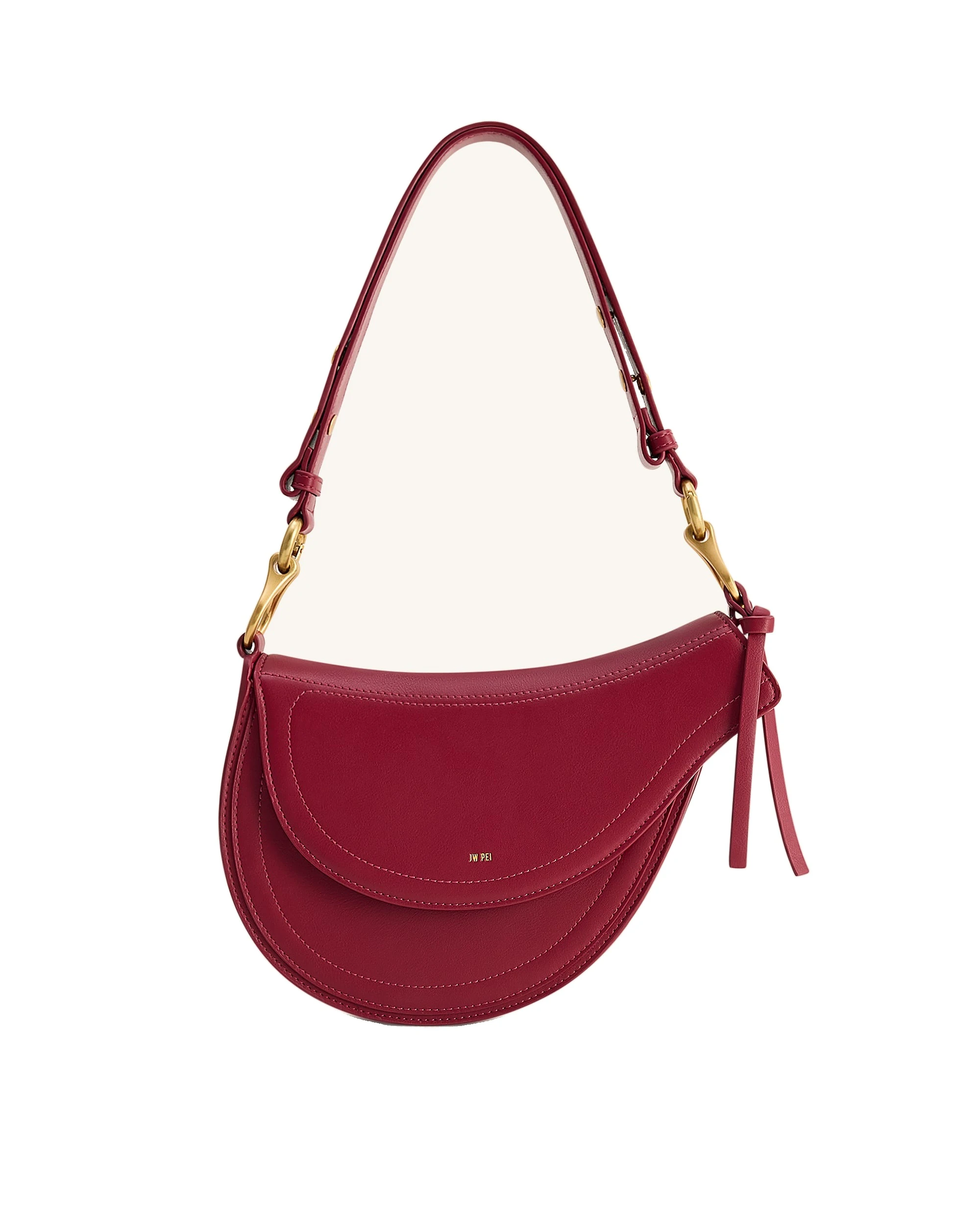 JW PEI Ashlie Crossbody Bag in Burgundy | Shoulder & Crossbody Bags | Luxury Shoes JW PEI Ashlie Crossbody Bag in Burgundy
