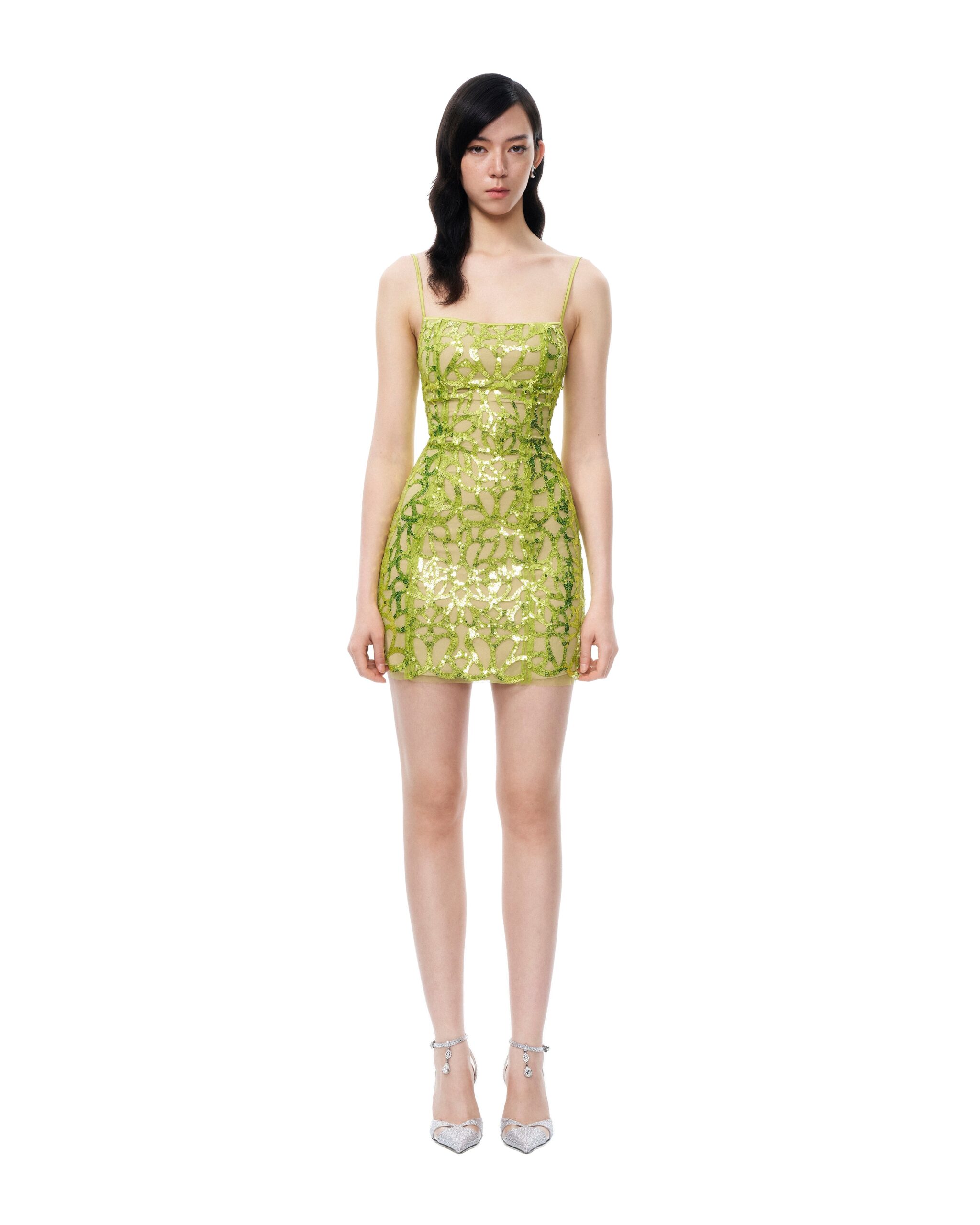JW PEI mini dress | Los Angeles Vegan Fashion Dresses | Luxury Shoes JW PEI Aurelia Sequin Mini dress