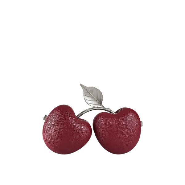 JW PEI Aureline Cherry Shaped Clutch in Red