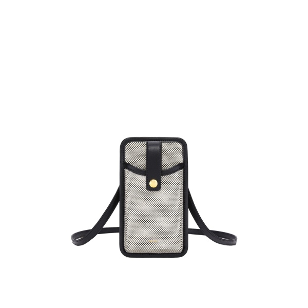 JW PEI Aylin Canvas Phone Bag in Black
