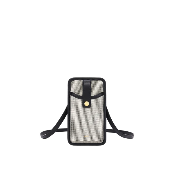 JW PEI Aylin Canvas Phone Bag in Black