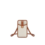 JW PEI Aylin Canvas Phone Bag in Brown