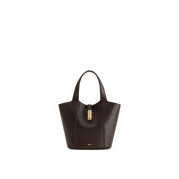 JW PEI Bella Bucket Bag in Dark Brown