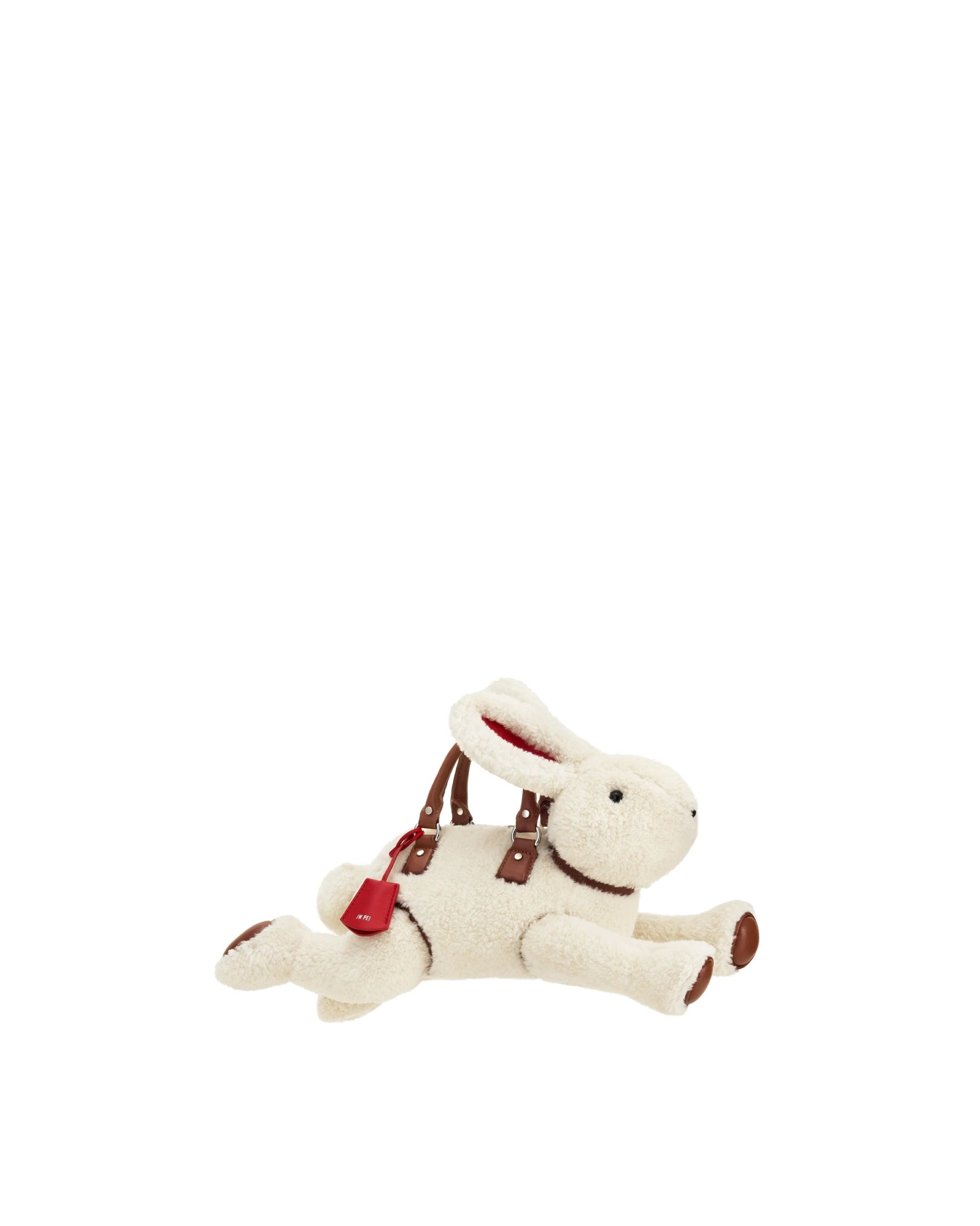 JW PEI Bella Bunny Shaped Top Handle Bag in White | Totes & Top-Handle Bags | Luxury Shoes JW PEI Bella Bunny Shaped Top Handle Bag in White
