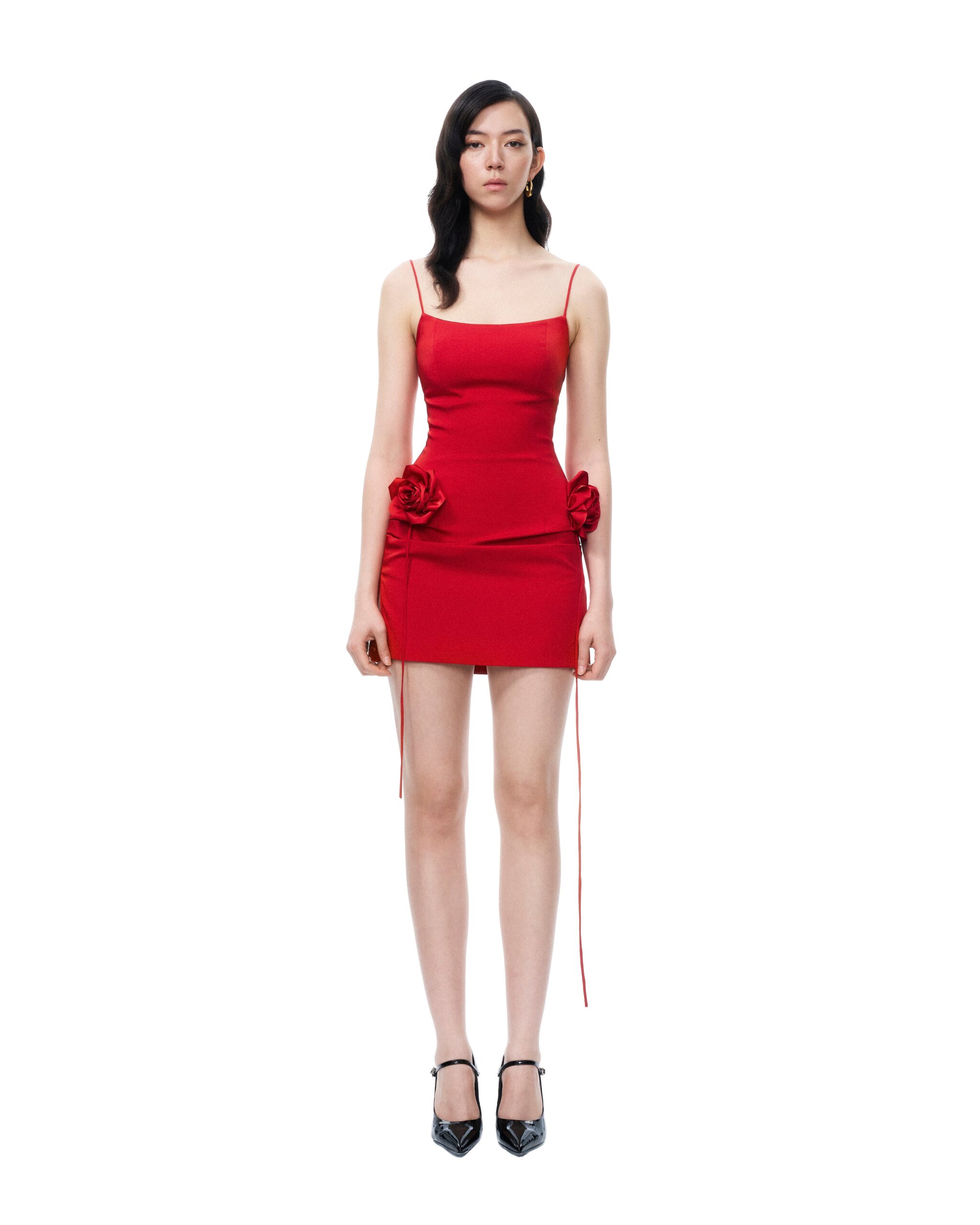 JW PEI mini dress | Los Angeles Vegan Fashion Dresses | Luxury Shoes JW PEI Bellamy 3D Floral Mini Dress