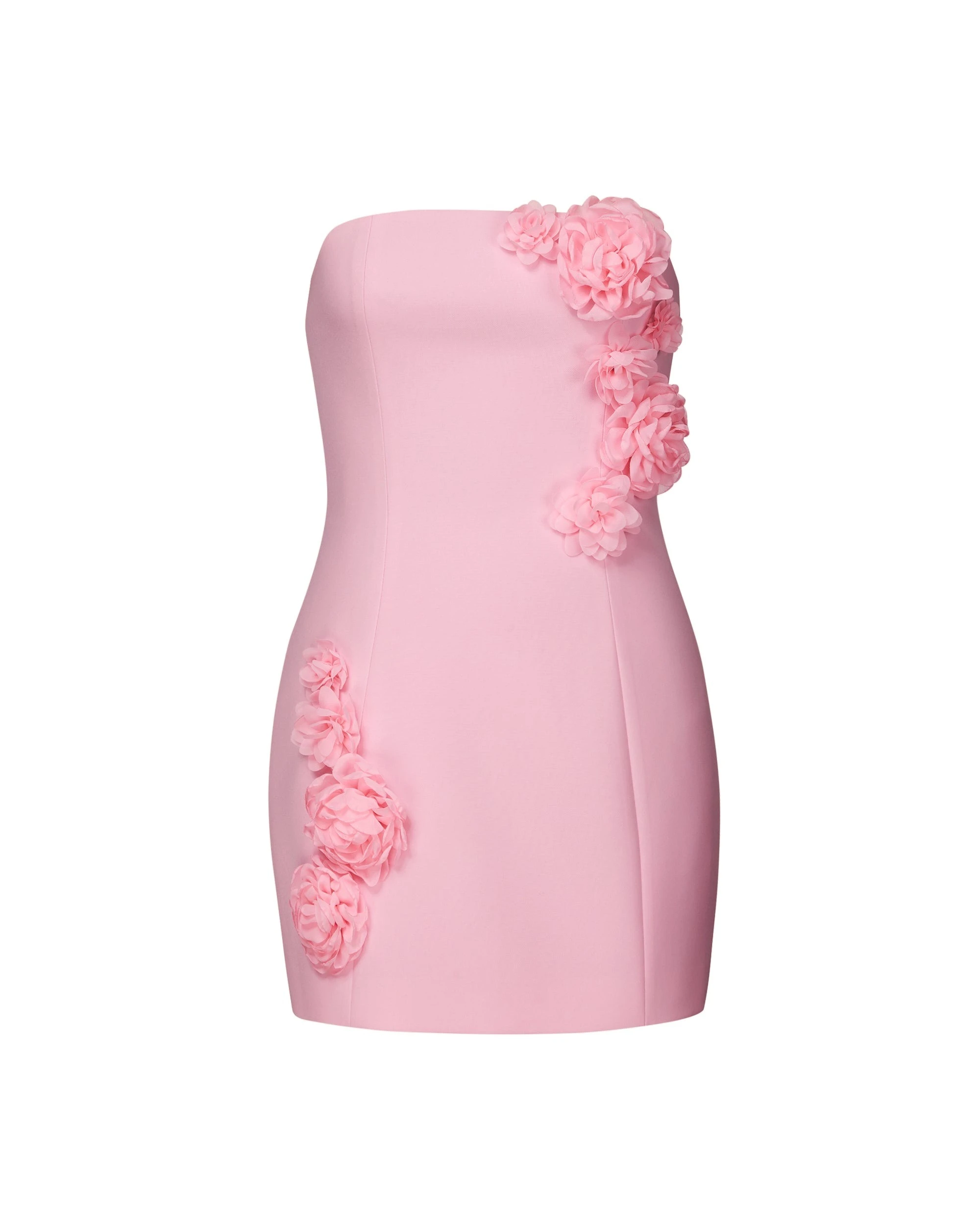 JW PEI dress | Los Angeles Vegan Fashion Dresses | Luxury Shoes JW PEI Blossoming Elegance Strapless Dress