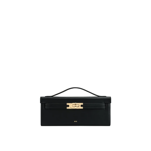 JW PEI Bria Structured Top Handle Bag in Black