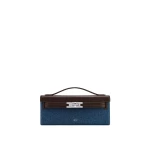 JW PEI Bria Structured Top Handle Bag in Blue Denim