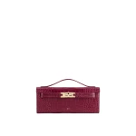 JW PEI Bria Structured Top Handle Bag in Burgundy Croc