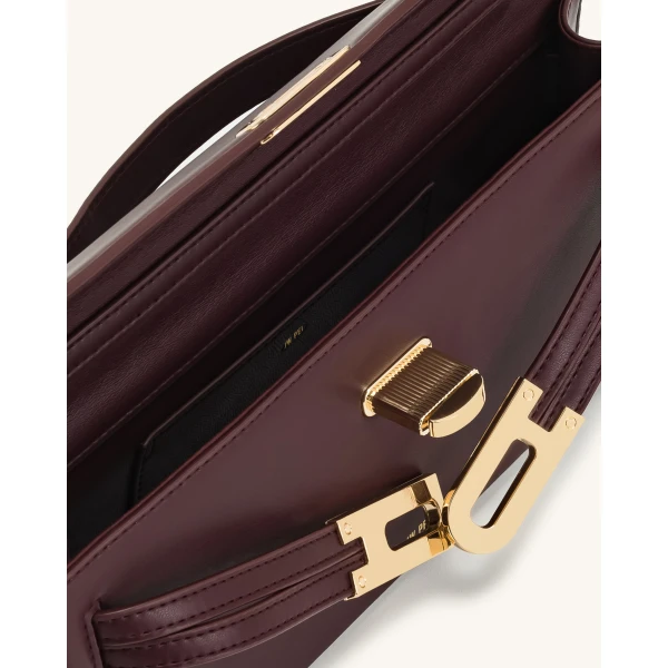 JW PEI Bria top handle bag interior and hardware