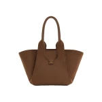 JW PEI Cara Faux Suede Tote Bag in Mocha Brown