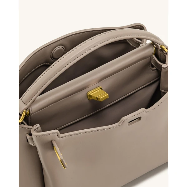 JW PEI Carmen Top Handle Bag in Apricot view six