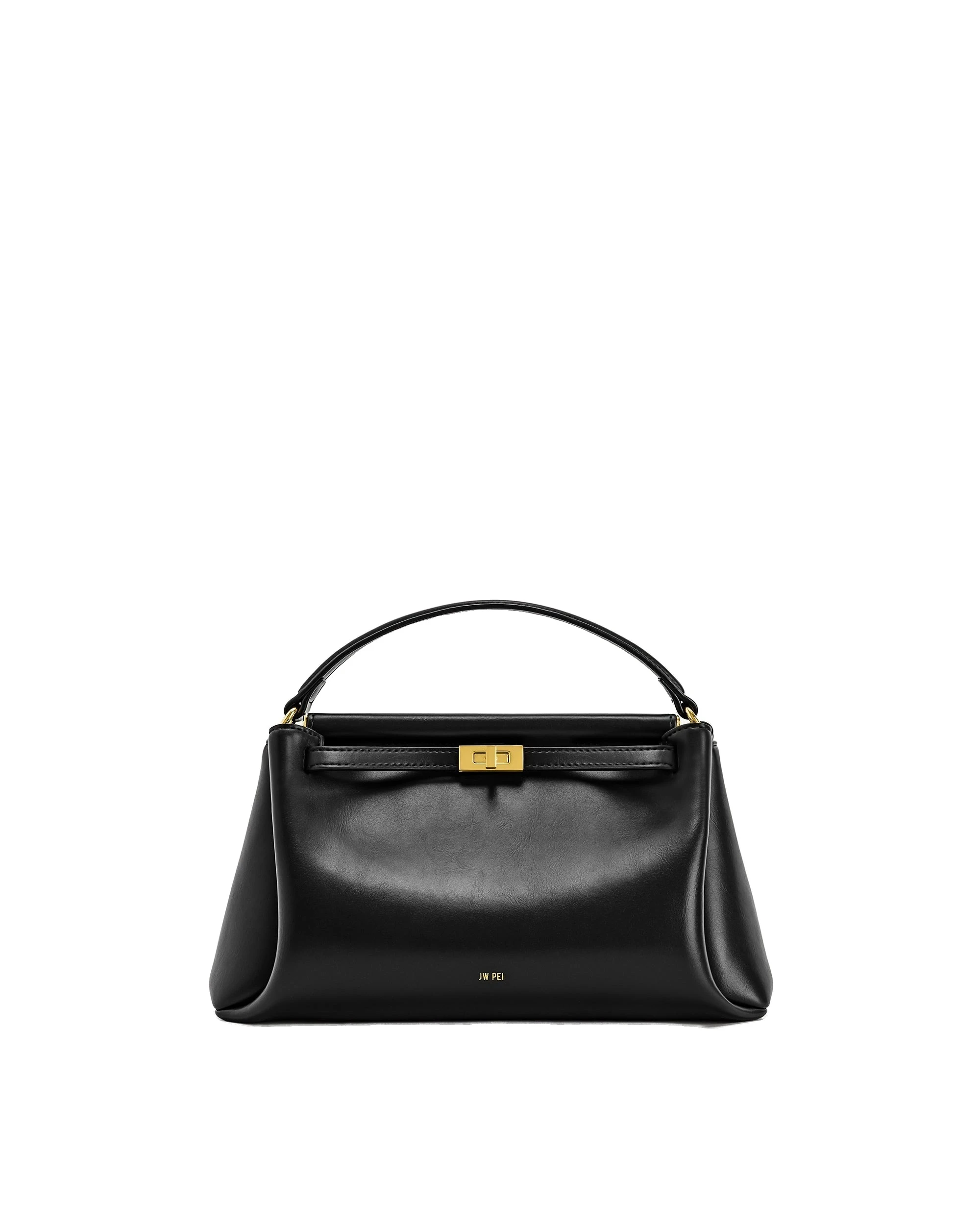 JW PEI Carmen Top Handle Bag in Black | Totes & Top-Handle Bags | Luxury Shoes JW PEI Carmen Top Handle Bag in Black