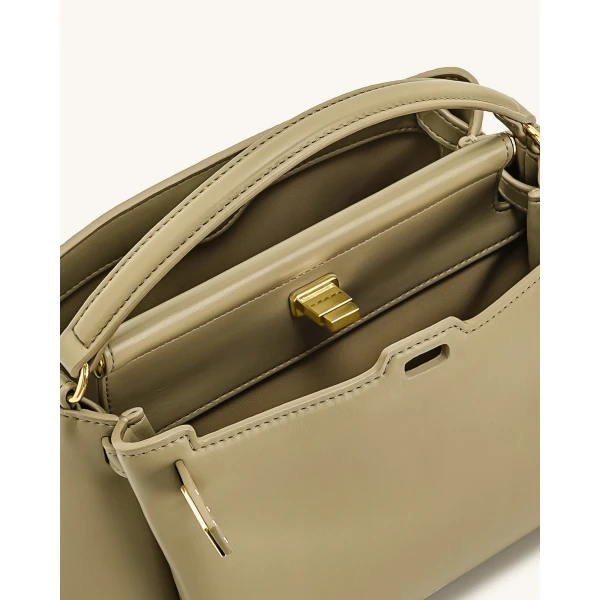 JW PEI Carmen top handle bag interior and hardware