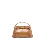JW PEI Carmen Top Handle Bag in Khaki Croc
