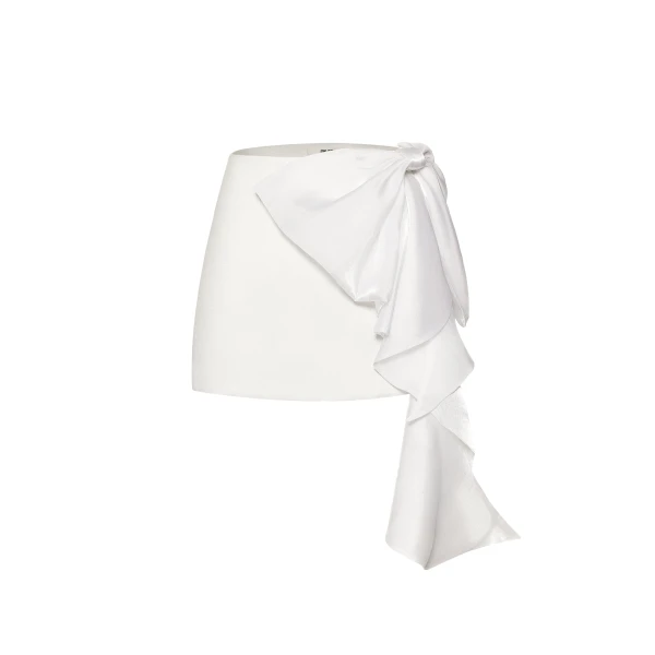 JW PEI Cascading Bow Mini Skirt