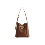 JW PEI Charlene Double Buckle Hobo Bag in Brown