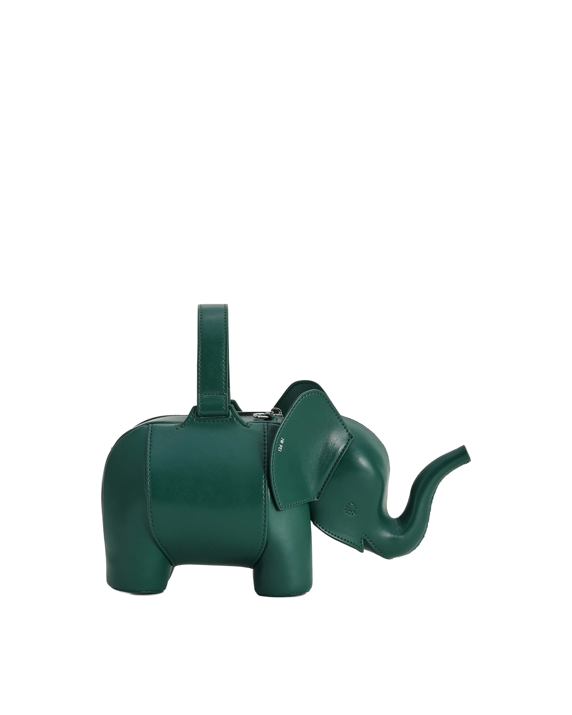 JW PEI Claire Elephant Shaped Handbag in Green | Totes & Top-Handle Bags | Luxury Shoes JW PEI Claire Elephant Shaped Handbag in Green