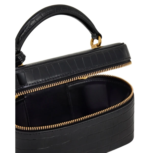 JW PEI Cleo top handle bag interior and hardware