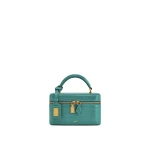 JW PEI Cleo Box Shape Top Handle Bag in Green Croc