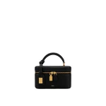 JW PEI Cleo Box Shape Top Handle Bag in Ink Black