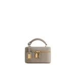 JW PEI Cleo Box Shape Top Handle Bag in Taupe