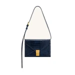 JW PEI Clio Envelope Crossbody Bag in Navy Croc