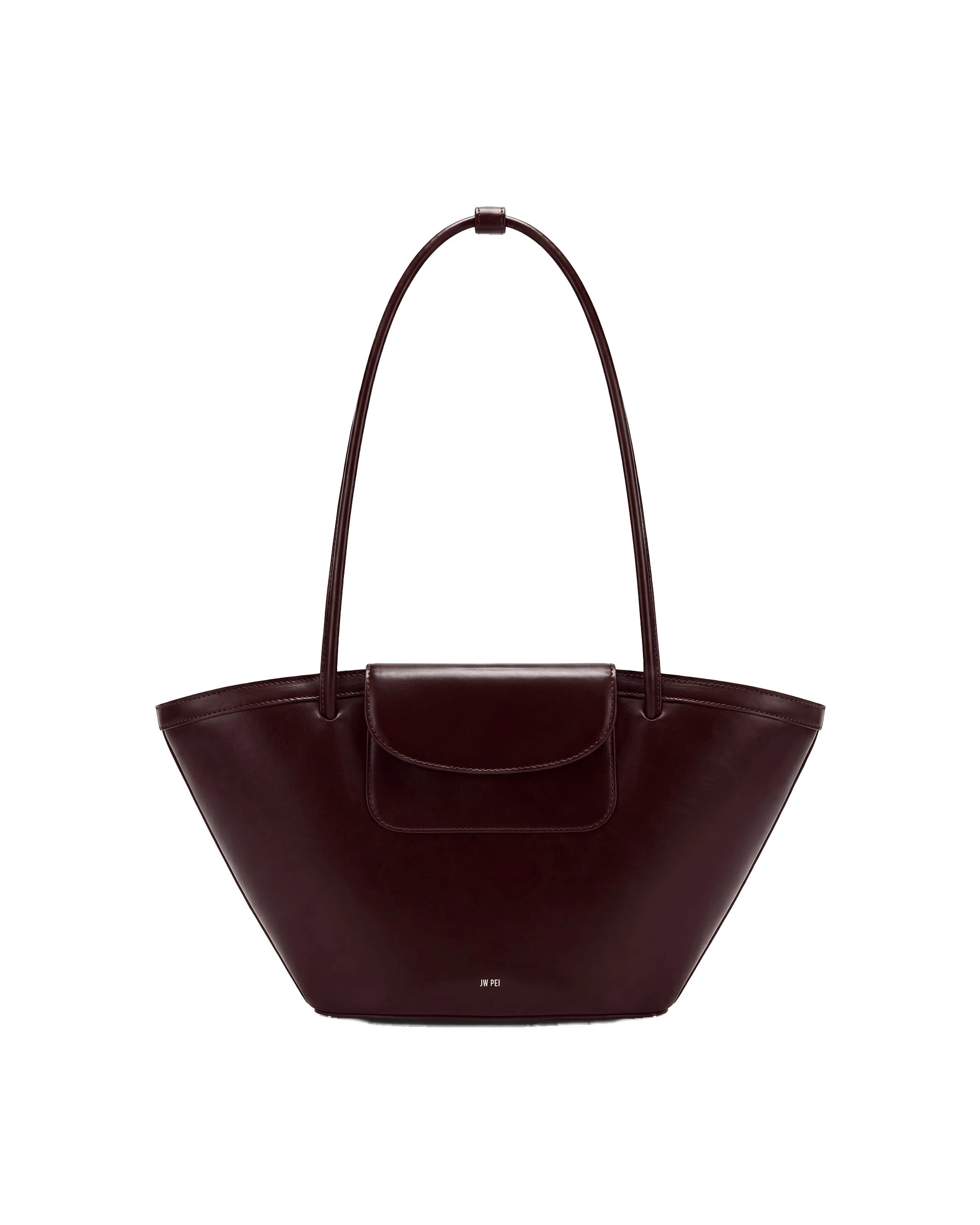 JW PEI Corinne Pocket Tote Bag in Deep Burgundy | Totes & Top-Handle Bags | Luxury Shoes JW PEI Corinne Pocket Tote Bag in Deep Burgundy