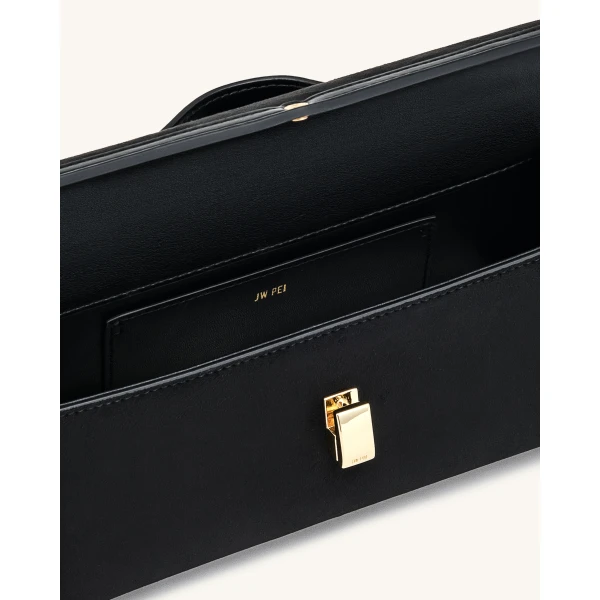 JW PEI Delphine top handle bag interior and hardware