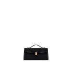 JW PEI Delphine Faux Suede Top Handle Bag in Black