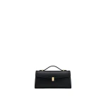 JW PEI Delphine Saffiano Top Handle Bag in Black