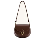 JW PEI Diana Ring Flap Saddle Bag in Brown