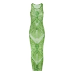JW PEI Dragonfly Axis Tank Mesh Dress